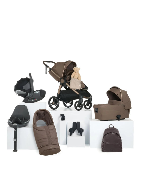 Mamas & Papas Ocarro2 Bundle in Crema Complete with Cybex Cloud T and Rotating Base (10 Pieces) - Delivery Early January 2026