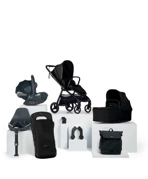Mamas & Papas Vardo Noir with Cybex Cloud T and Rotating Base