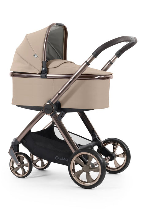 BabyStyle Oyster 4 in Fawn Essential Bundle with Cybex Cloud T and Base
