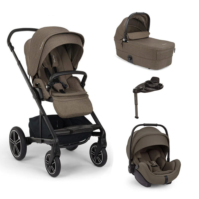 Nuna Mixx Next + Arra Next Travel System - Pistachio with FREE carrycot stand