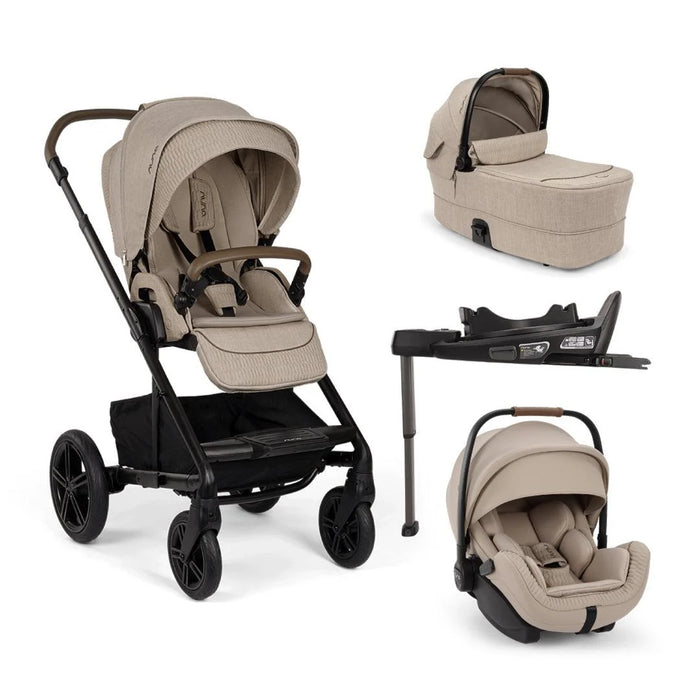 Nuna Mixx Next + Arra Next Travel System - Cosmopolitan with FREE carrycot stand