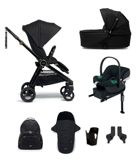 Mamas & Papas Strada Essentials Kit with Cybex Aton B2 i-Size - Black Diamond