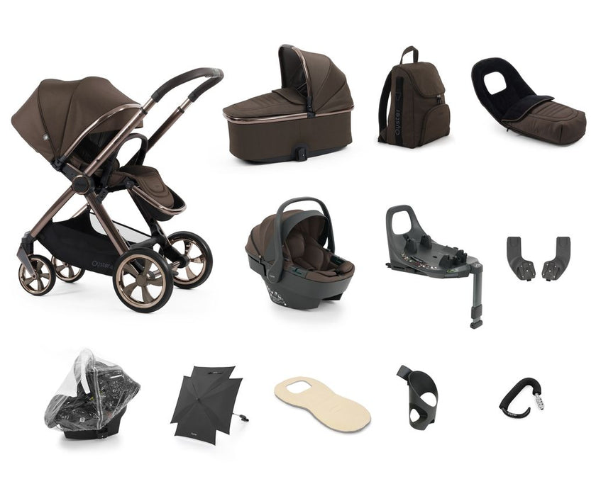 BabyStyle Oyster 4 in Chocolate Velvet Ultimate Bundle