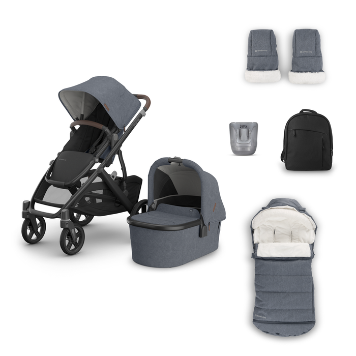 UPPAbaby Vista V3 in Julian with Accessory Pack