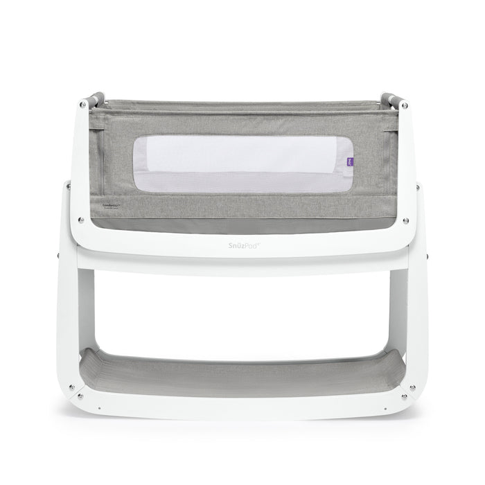 SnuzPod 4 Bedside Crib Starter Bundle - Dusk Grey