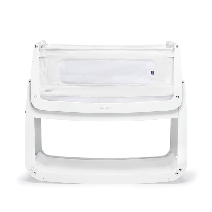 SnuzPod 4 Bedside Crib Starter Bundle - White