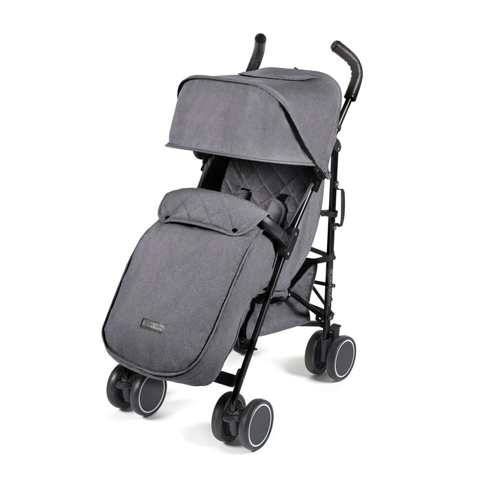 Ickle Bubba Discovery Prime Stroller - Matte Black/Graphite Grey