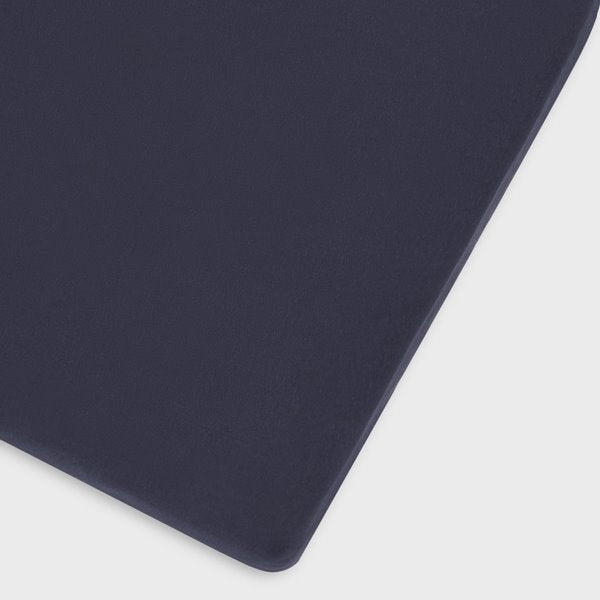 The Little Green Sheep Organic Cot & Cot Bed Fitted Sheet - Midnight