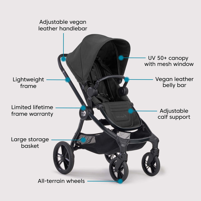 Compact Stroller Baby Jogger City Tour Folded Dimensions Compact