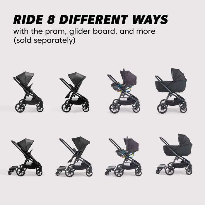 Baby Jogger City Sights Stroller Bundle Rich Black — Just