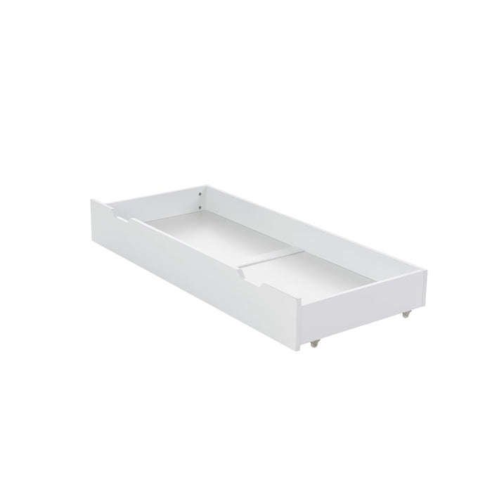 Obaby Cot Bed Under Drawer 140 x 70cm - White