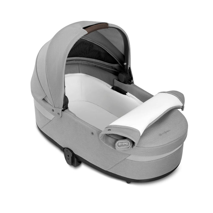 Cybex Balios S Lux Bundle with Cloud T Swivel Car Seat & Base - Lava Grey/Silver Frame