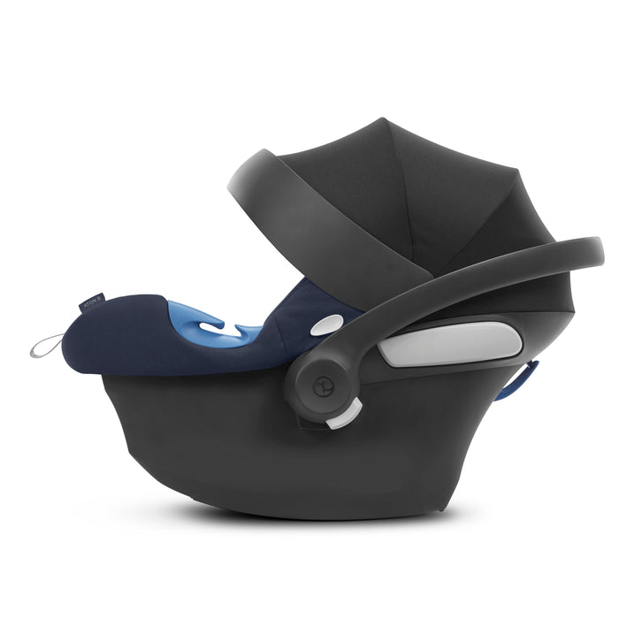 Cybex Aton B2 i-Size Infant Car Seat & Base One Isofix Base - Steel Grey
