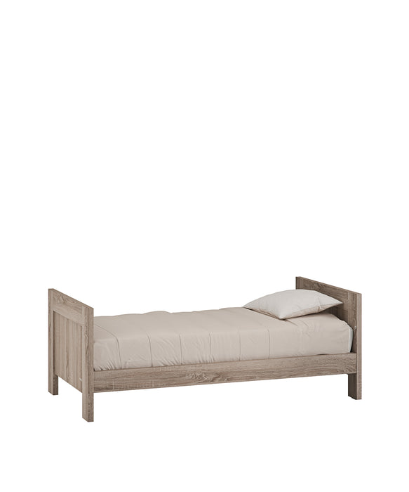 Venicci Forenzo Cot Bed with Underdrawer - Truffle Oak