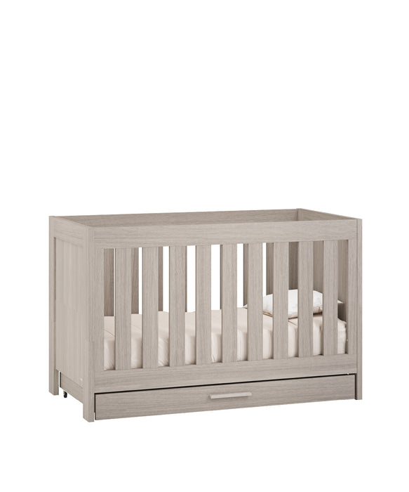 Venicci Forenzo Cot Bed with Underdrawer - Nordic White