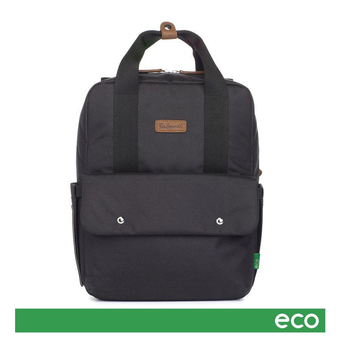 Babymel Georgi Eco Convertible Backpack Changing Bag - Black