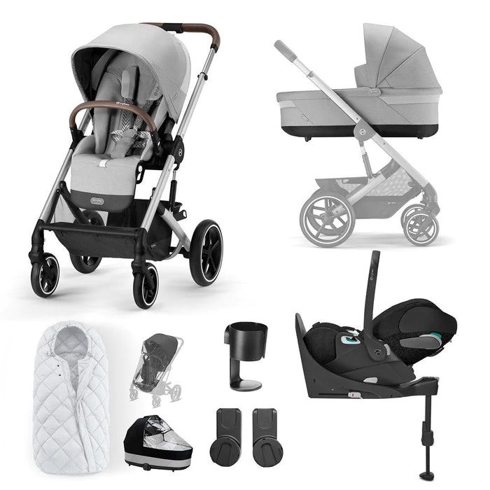 Cybex Balios S Lux Bundle with Cloud T Swivel Car Seat & Base - Lava G —  Just Another Baby?