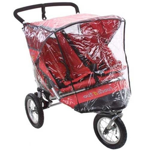 Out n About Double Nipper Rain Cover - Please allow 7 days for