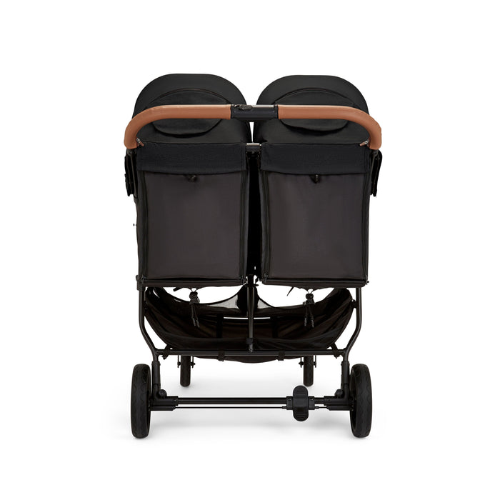 Ickle Bubba Venus Prime Double Stroller - Black - Delivery Late May