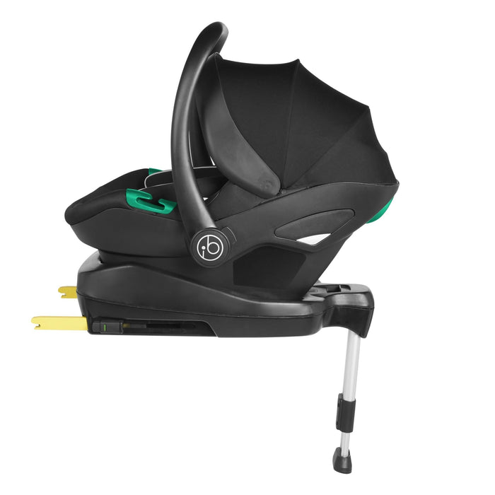 Ickle Bubba Stomp Luxe i-Size Travel System with Stratus Car Seat & Base - Desert Silver - Delivery Early January