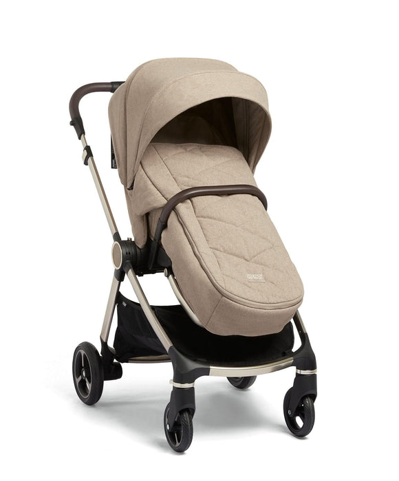 Mamas & Papas Strada Pushchair Complete Kit - Pebble with Cybex Aton 5 & Base - Delivery Late October