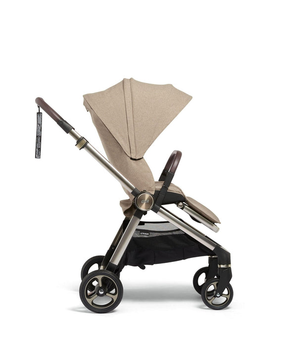 Mamas & Papas Strada Pushchair Complete Kit - Pebble with Cybex Aton 5 & Base - Delivery Late October