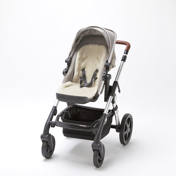 The Little Green Sheepskin Pram Seat Liner Charcoal — Just