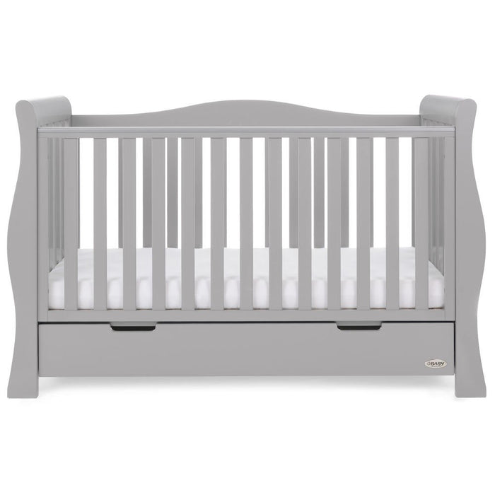 Obaby Stamford Luxe 5 Piece Room Set including Deluxe Glider Chair - Warm Grey