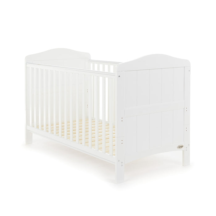 Obaby Whitby 3 Piece Room Set - White - Delivery Mid June